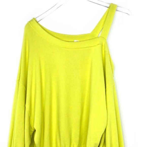 NWT FREE PEOPLE Flaunt It One-Shoulder Top #C06 - Picture 3 of 11